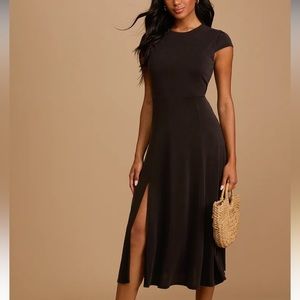 Lulu’s Way To Chic black dress